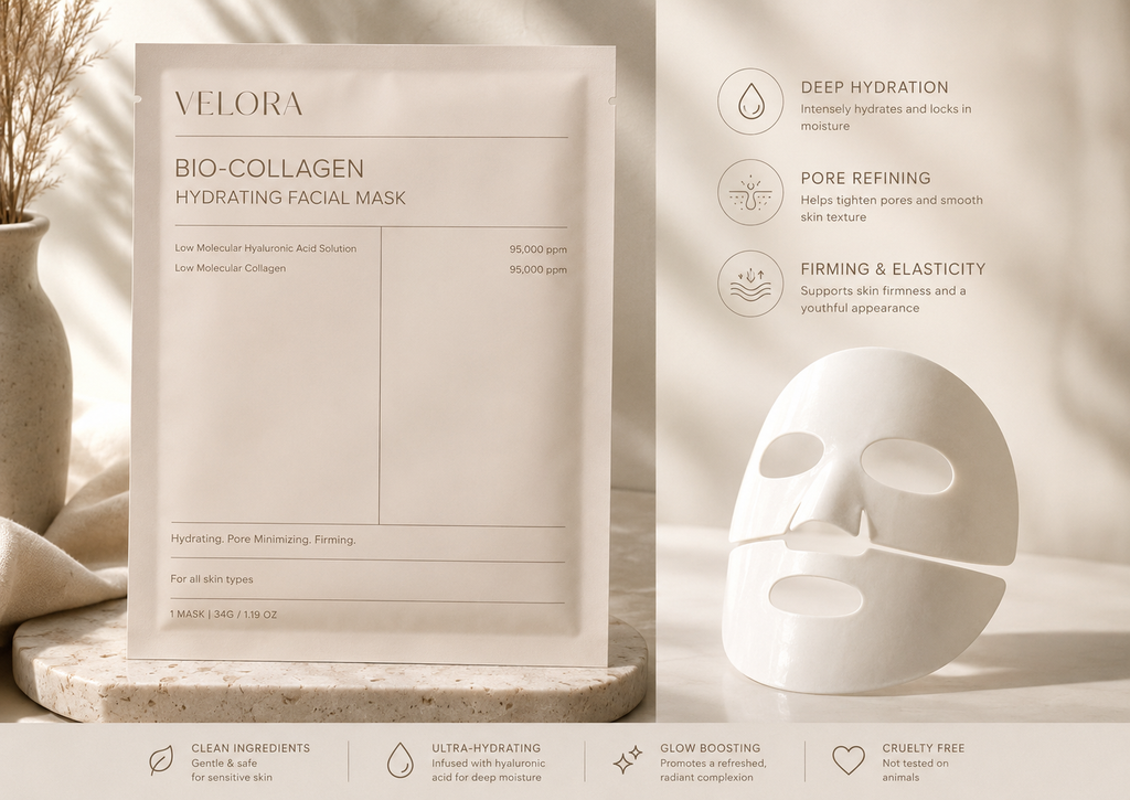 Velora Collagen Hydrating Facial Mask