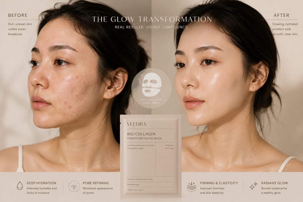Velora Collagen Hydrating Facial Mask